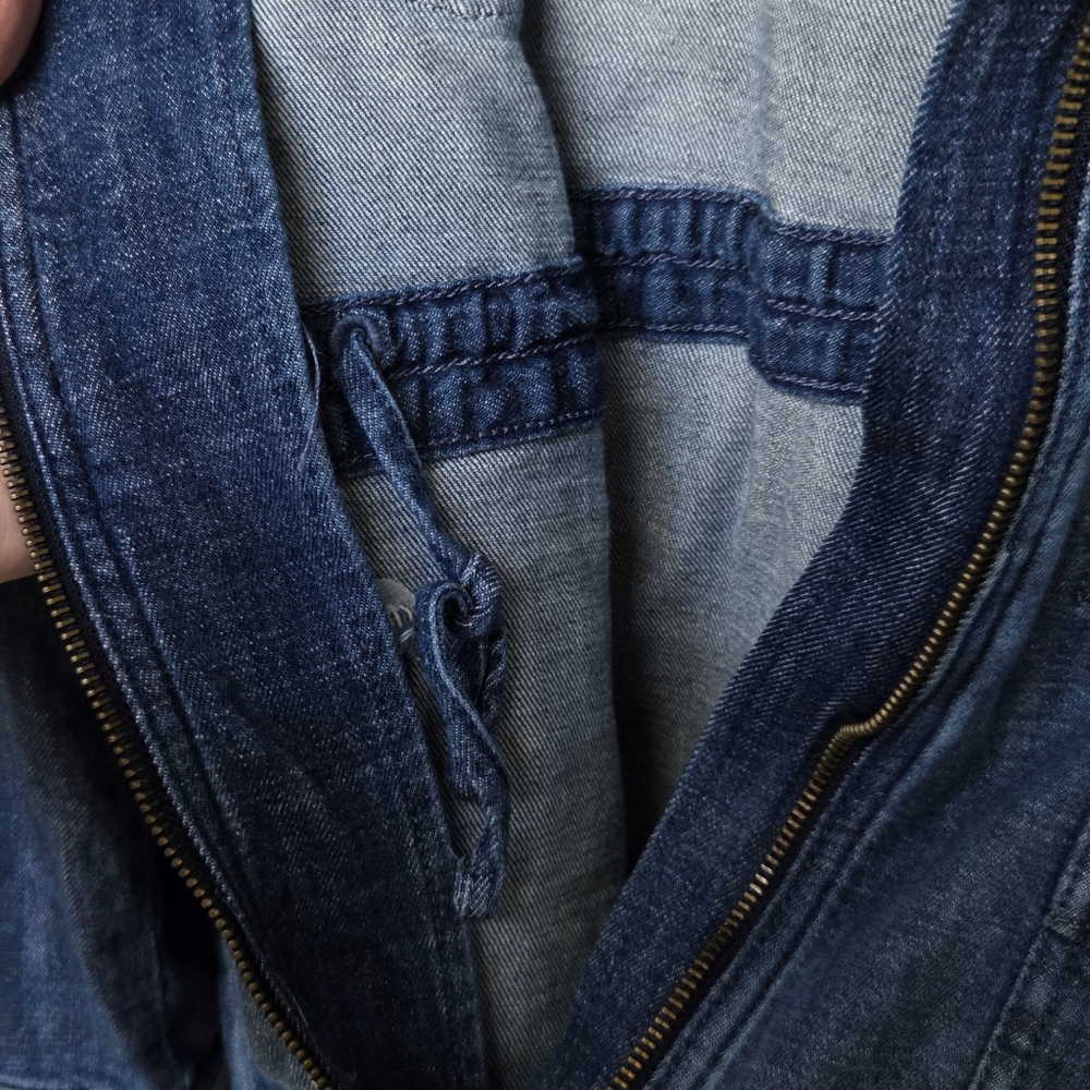 Sonoma Zip Up Jean Jacket Size-L - Picture 8 of 10